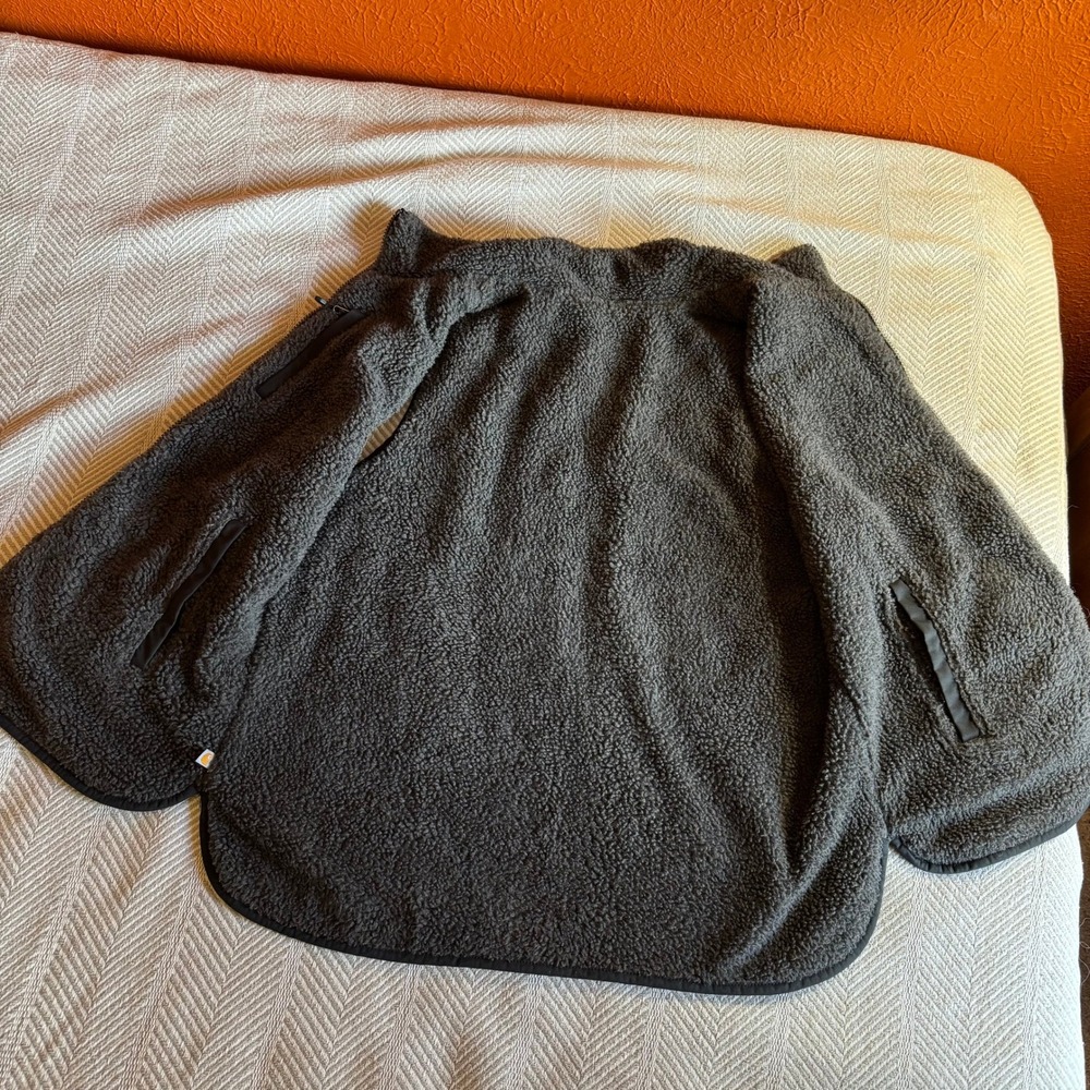 Carhartt Amoret Reversible Vest Womens XL Black Quilted Sherpa Fleece Lined - Picture 6 of 10